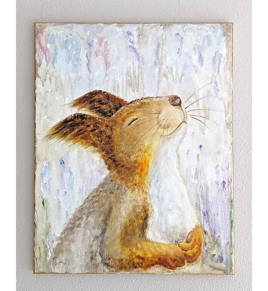 Happy Squirrel (SOLD)